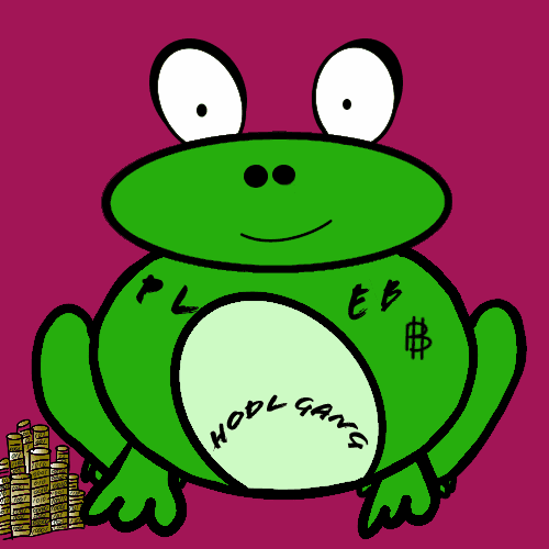 Bitcoin Bullfrogs by Mr Wagmi #1535