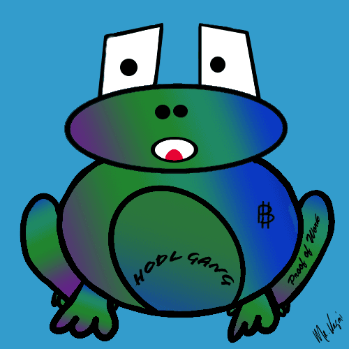 Bitcoin Bullfrogs by Mr Wagmi #553