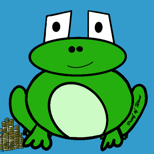 Bitcoin Bullfrogs by Mr Wagmi #562