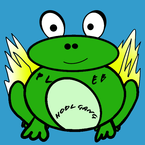 Bitcoin Bullfrogs by Mr Wagmi #722